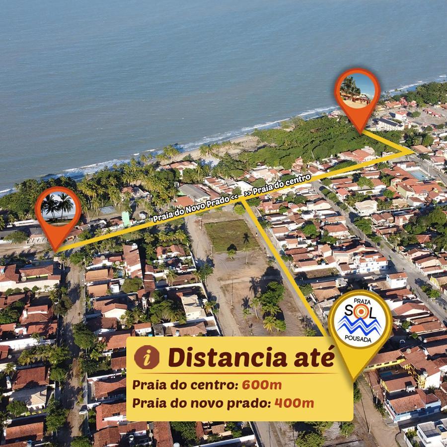 Praia Sol Pousada ปราโด ภายนอก รูปภาพ